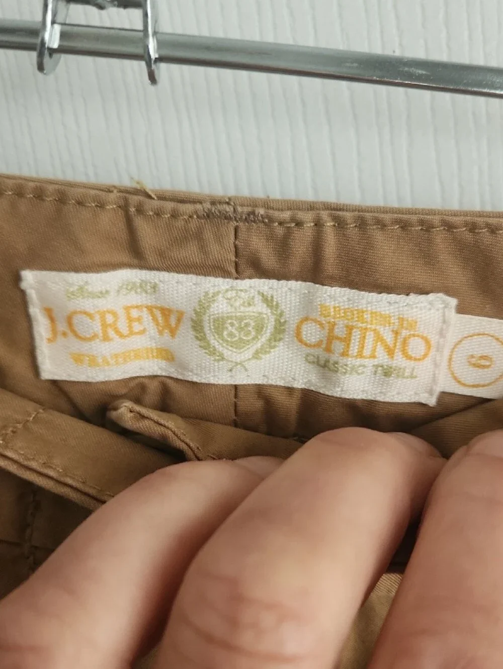 J. Crew Tan/Kakhi Bermuda Shorts